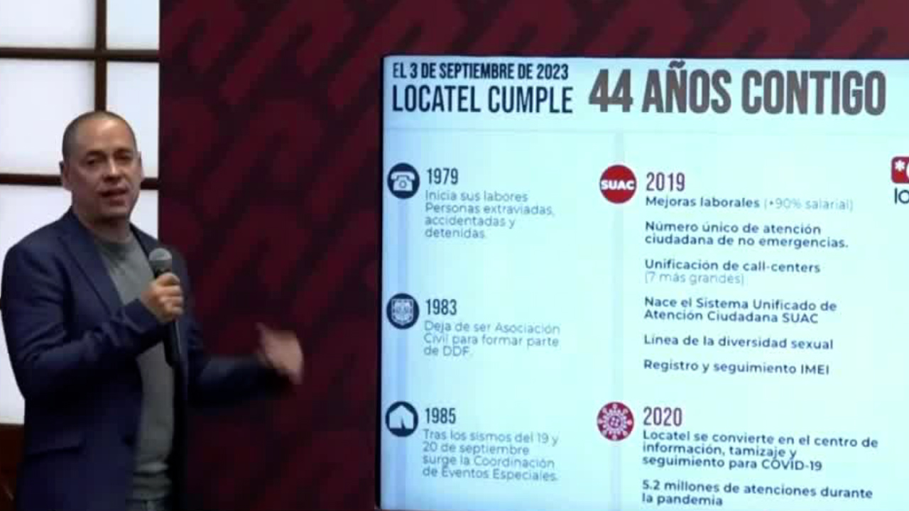 Locatel presenta la nueva "Línea de atención a la persona mayor" por su aniversario 44