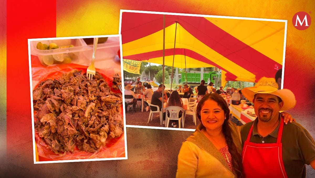 Venta de barbacoa en el municipio de Tizayuca. (Cortesía)