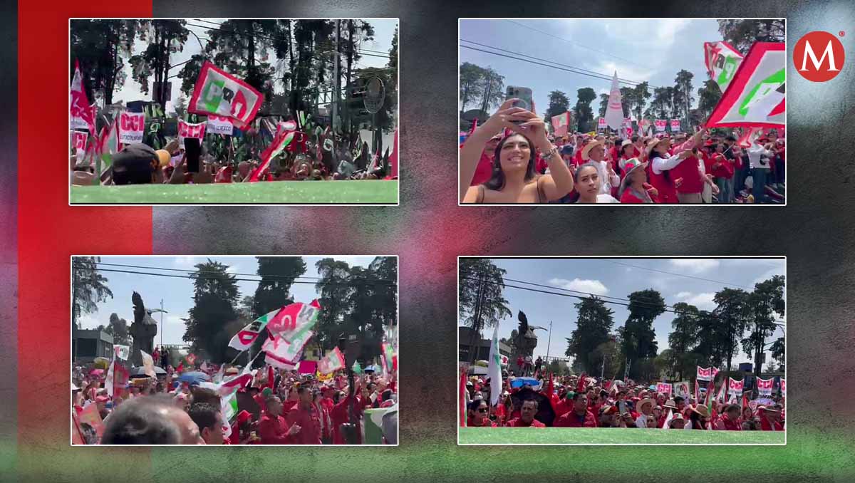 El dirigente estatal del PRI, Eric Sevilla Montes de Oca, encabezó el respaldo en el Estado de México| (Mario C.)