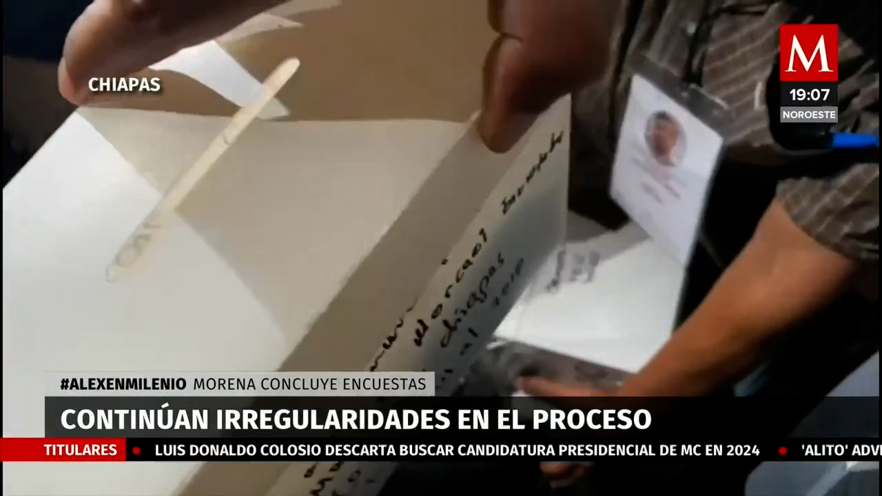 Persisten las irregularidades en las encuestas de Morena