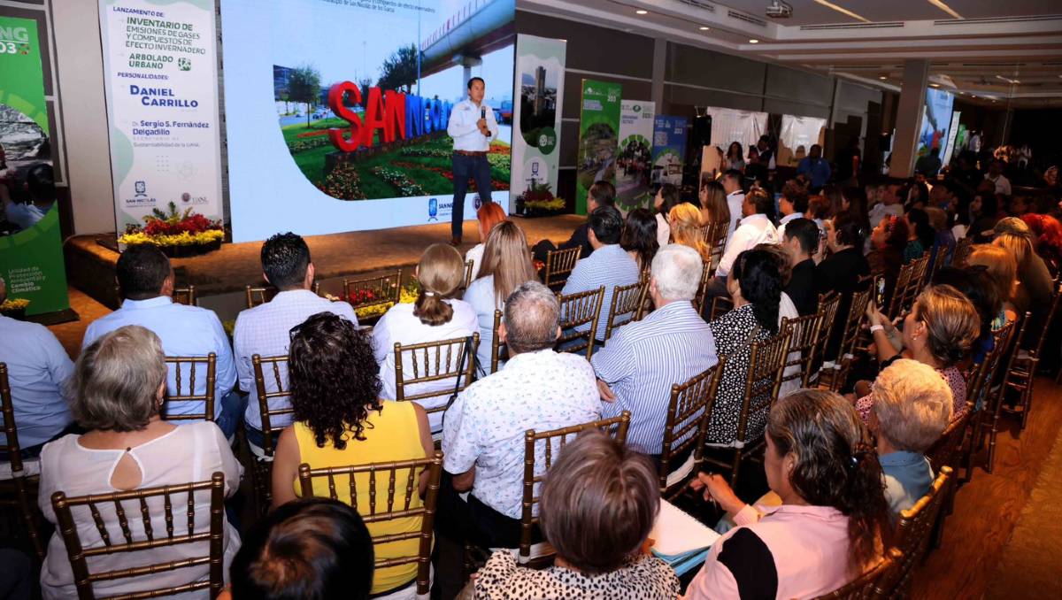 San-Nicolás presenta inventario de emisores sobre cambio climático. Foto: Especial