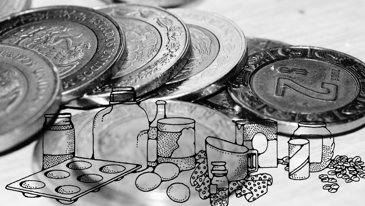De acuerdo con BBVA, la inflación en la canasta alimentaria diluye aumentos de 30% en ingresos laborales. Foto: (Pixabay)