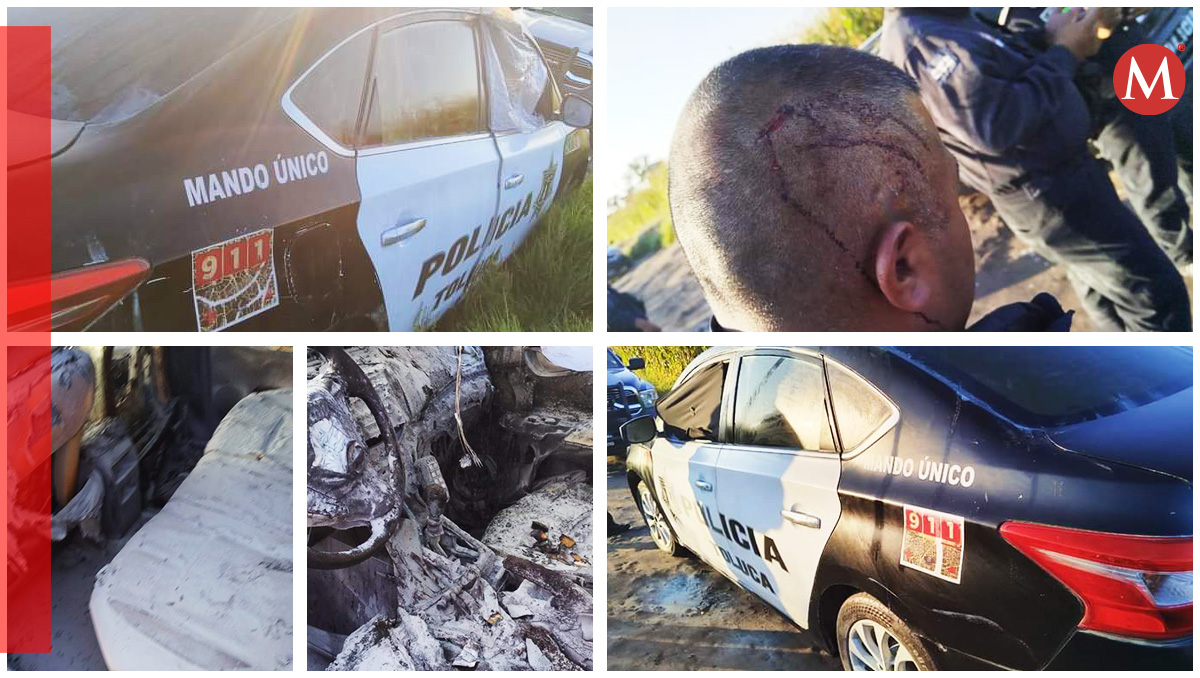 Los elementos agredidos son el Jefe de Turno y su escolta. Foto (Especiales)