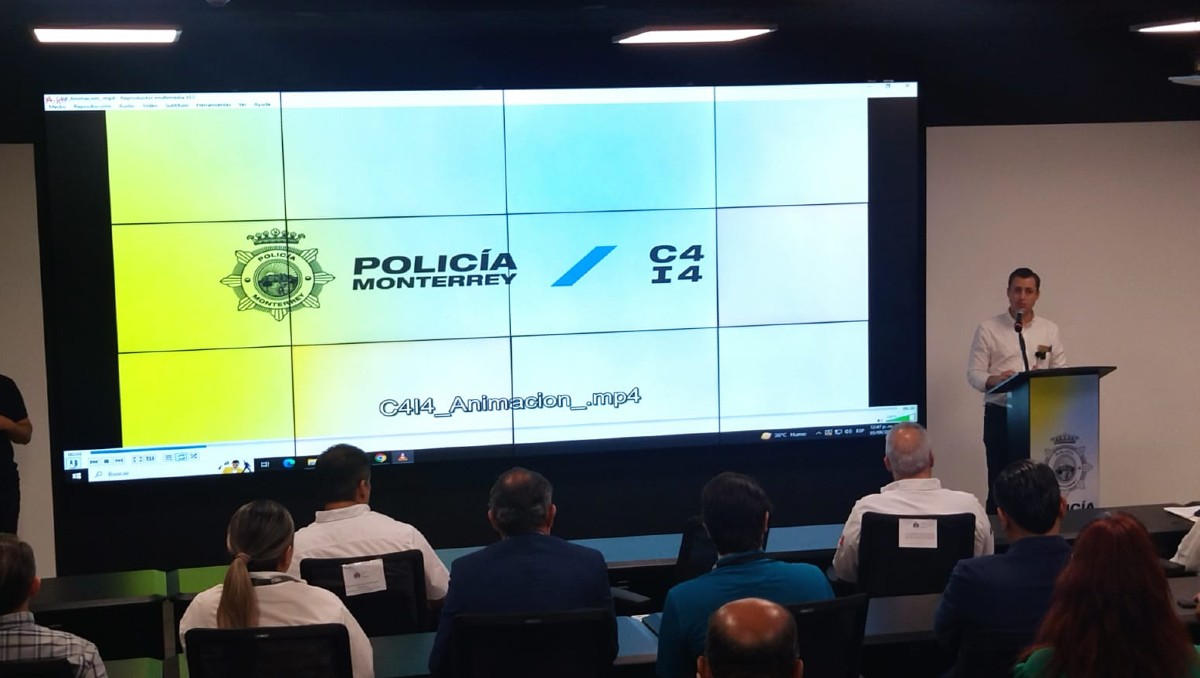 Luis Donaldo Colosio Riojas durante la presentación de la Evolución del C4 a C4i4 en Monterrey | Orlando Maldonado