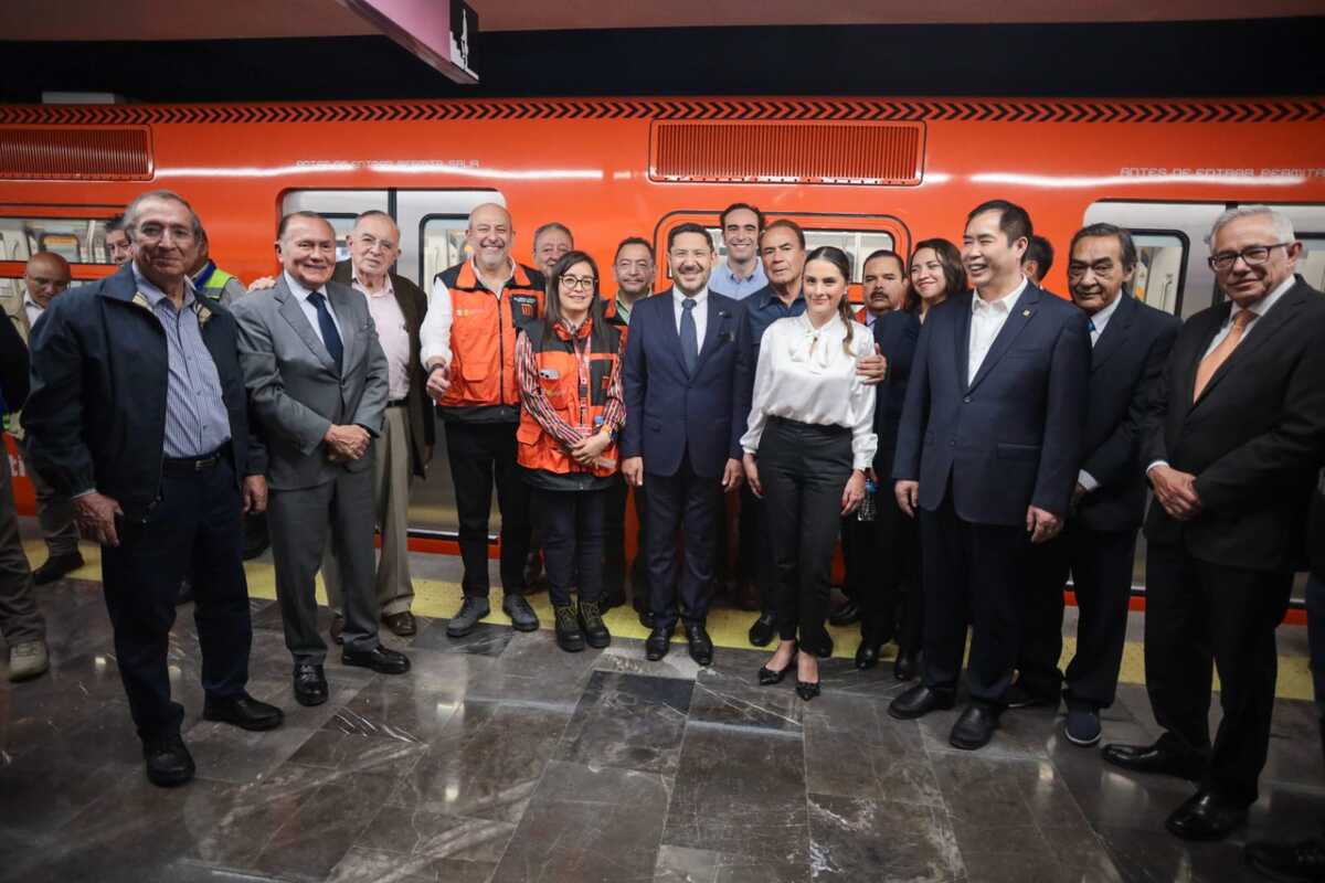 Martí Batres recorre instlaciones de la Línea 1 del Metro de CdMx
