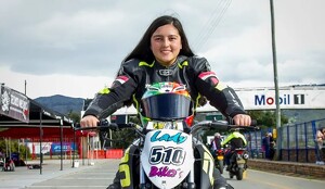 Muere a los 24 años la motociclista Leydy Díaz en accidente mientras practicaba