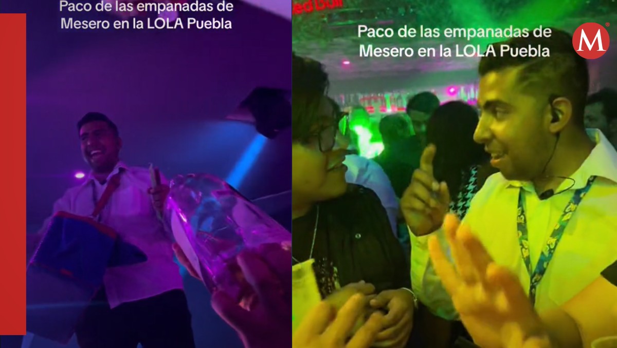 Paco, vendedor de empanadas, atendiendo de mesero | Especial