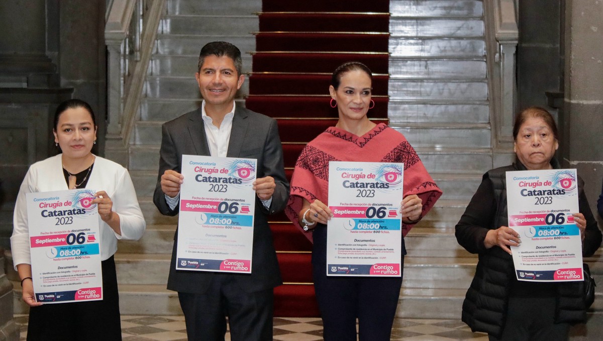 Presentan programa 'Contigo Veremos Más' en Puebla | Agencia Enfoque