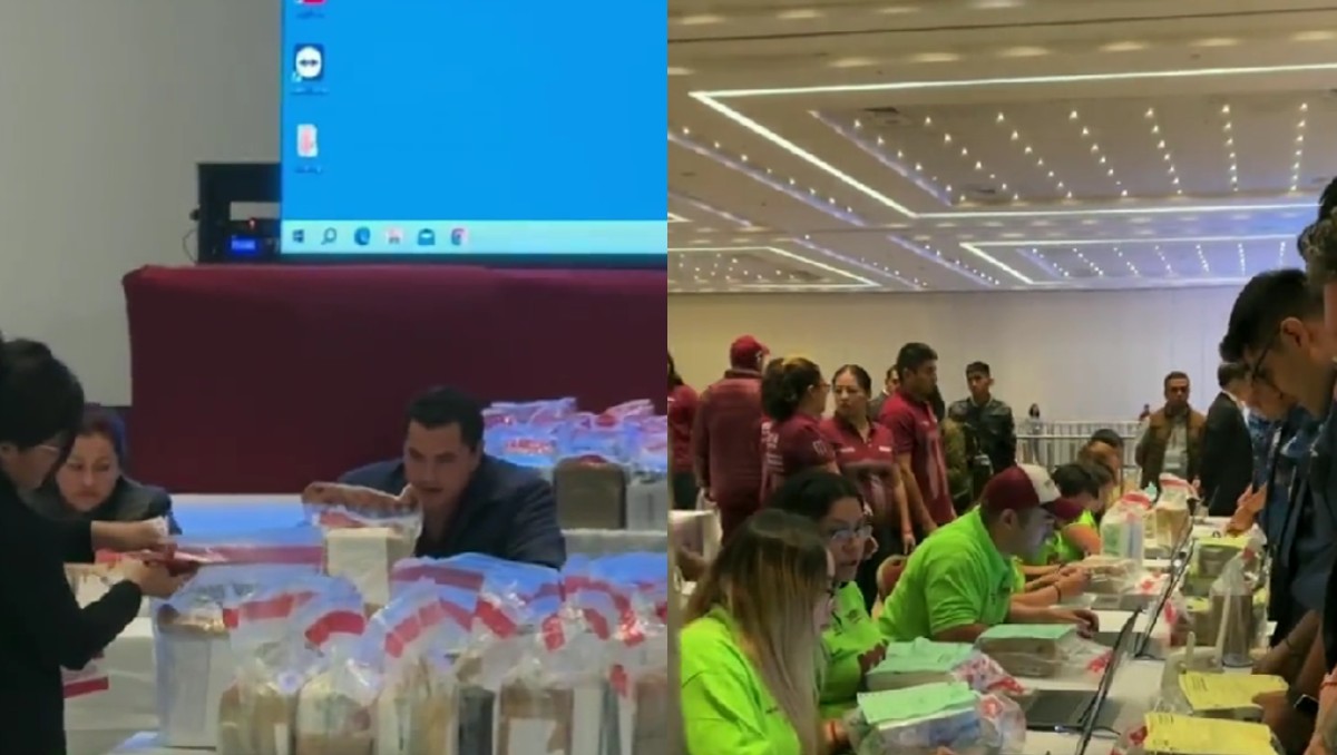 Proceso de encuestas de Morena. (Captura)