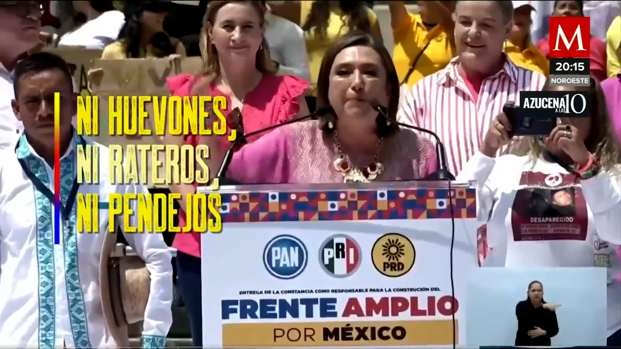 Xóchitl Gálvez y su compromiso por un gobierno sin corrupción ni ineficiencia