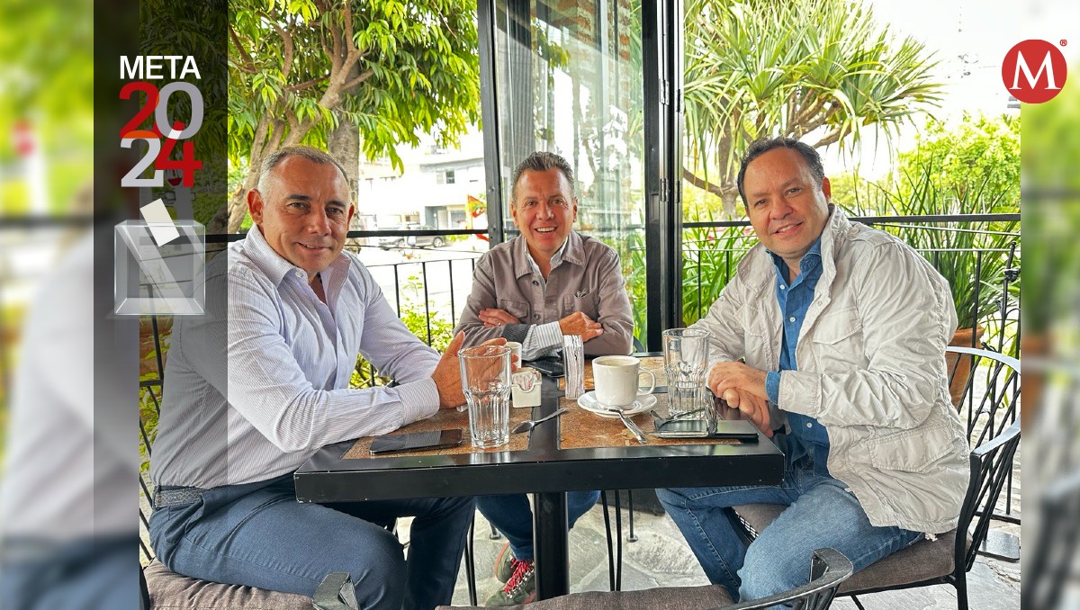 Clemente Castañeda, Alberto Esquer y Pablo Lemus alistan proyecto de unidad (X @ClementeCH)