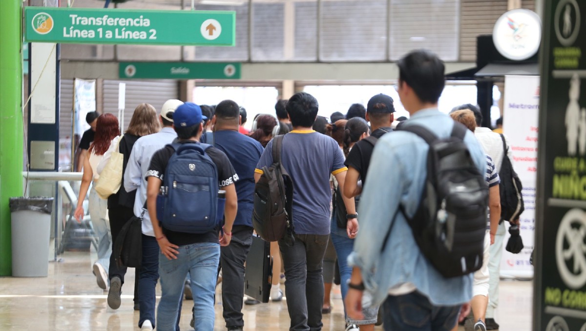 Estación del Metro Cuauhtémoc en Monterrey| Raúl Palacios