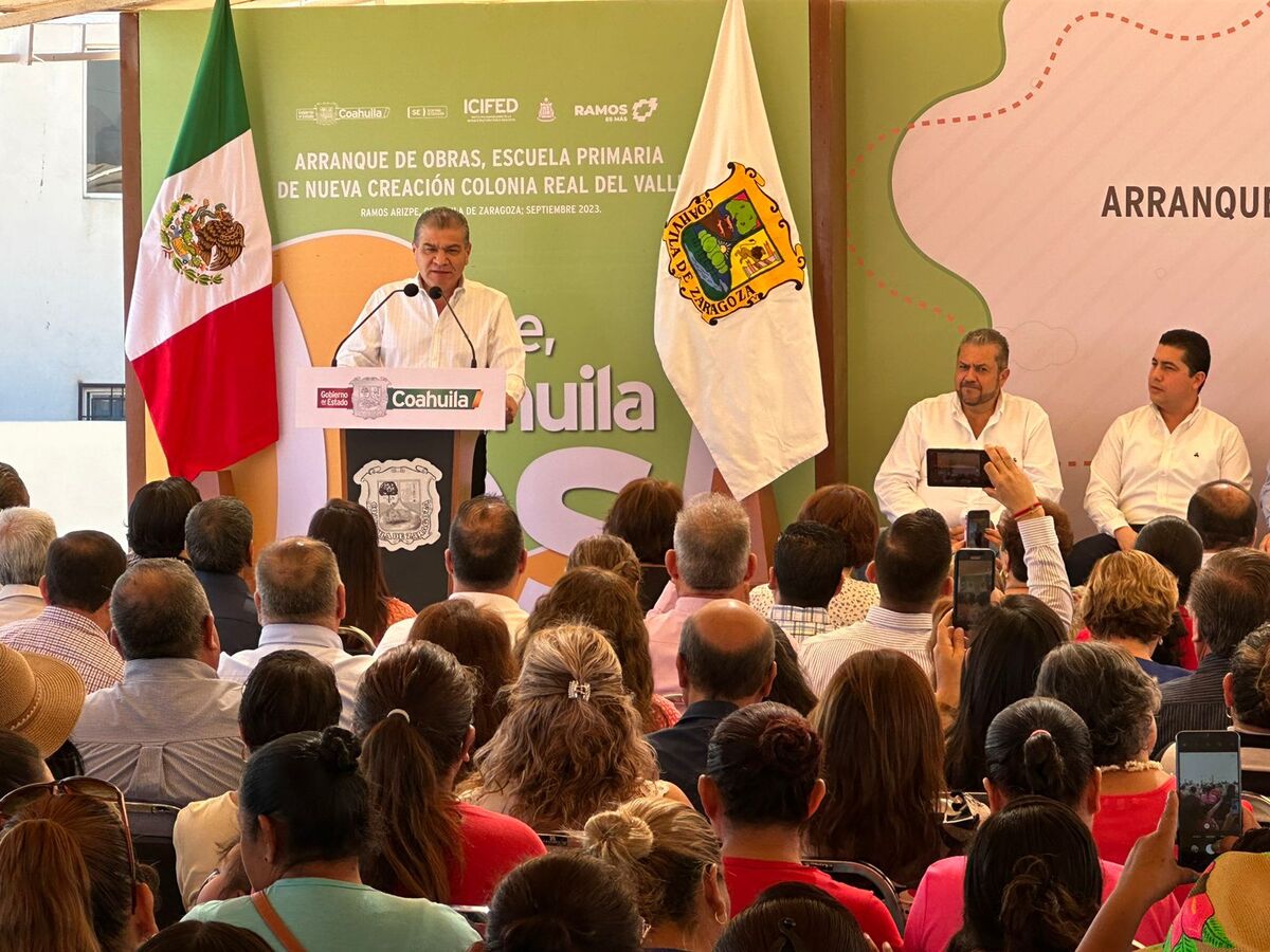Gobernador de Coahuila, Miguel Riquelme. | Especial