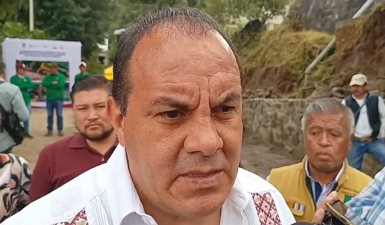Gobernador de Morelos, Cuauhtémoc Blanco Bravo. | David Monroy