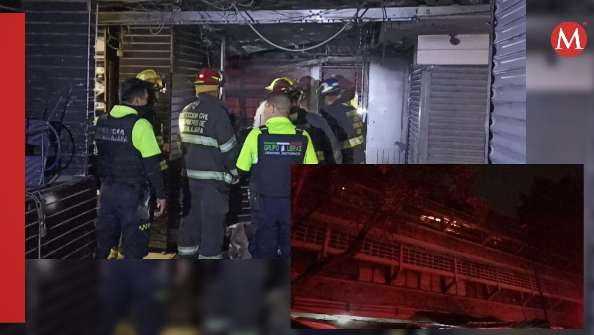 Incendio en locales de mercado de San Juan de Dios fue controlado sin mayores afectaciones (Vicente Torres Alfaro)