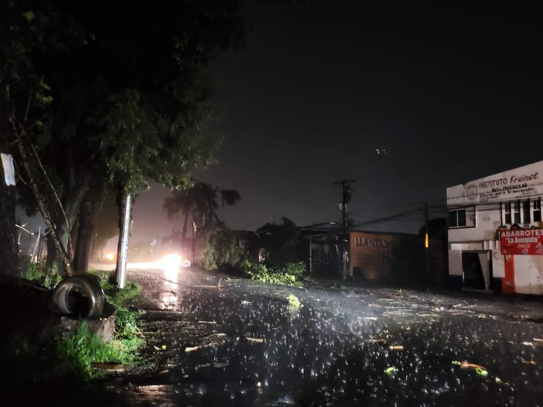 La tromba afectó al municipio durante la noche | Especial