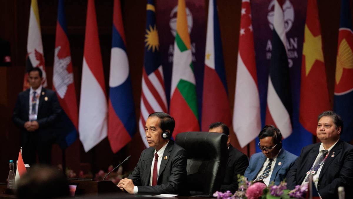 El presidente de Indonesia, Yoko Widodo, encabezó la cumbre de ASEAN | AFP