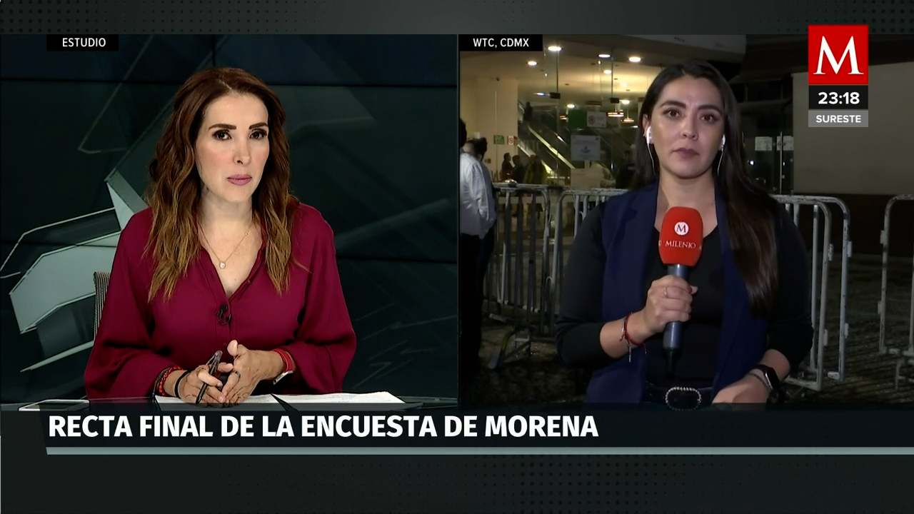 Verificación de boletas en el World Trade Center de CdMx para la elección presidencial de Morena