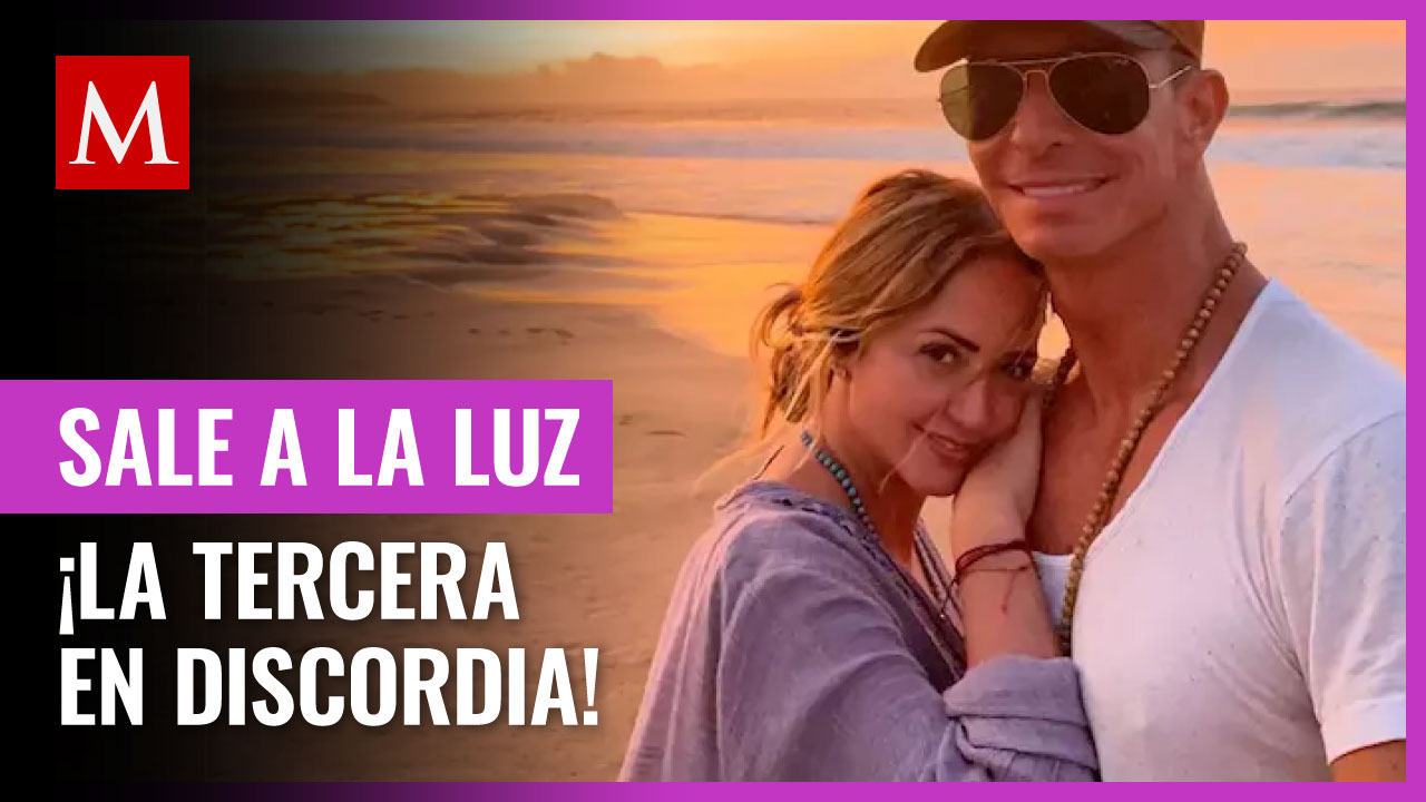 Acusan a Erik Rubín de serle INFIEL a Andrea Legarreta con Mónica Noguera