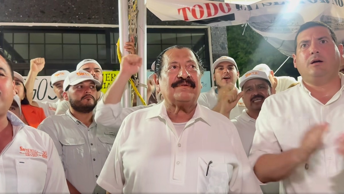 Arnulfo Rodríguez Treviño, líder de la sección 30 de SNTE Tamaulipas