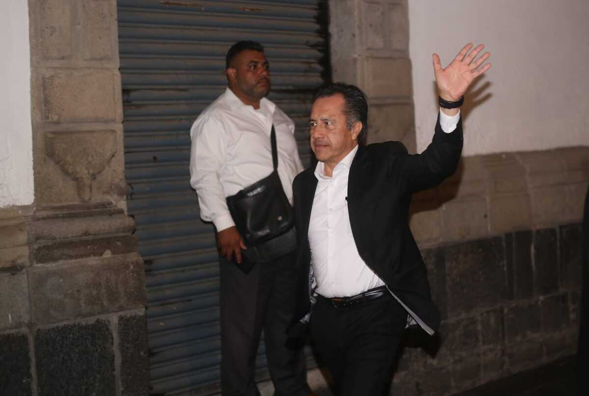 Cuitláhuac García, gobernador de Veracruz (Araceli López).