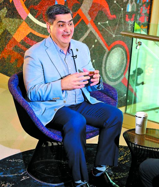 David Garza Salazar, rector del Tec de Monterrey. Especial