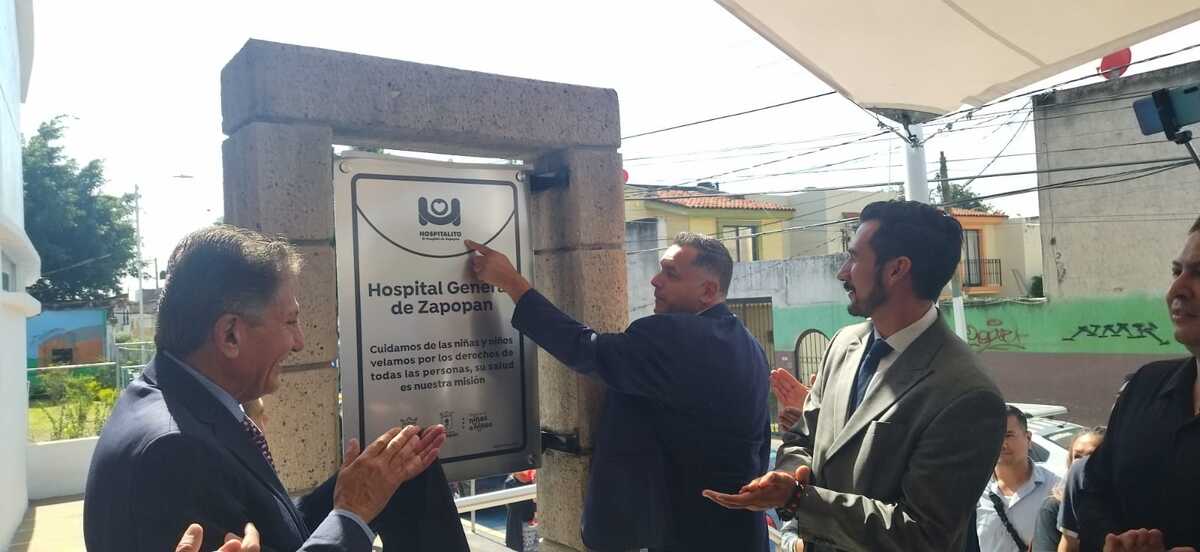 Inauguraron la renovación del Hospital General Zapopan. (Diana Barajas)