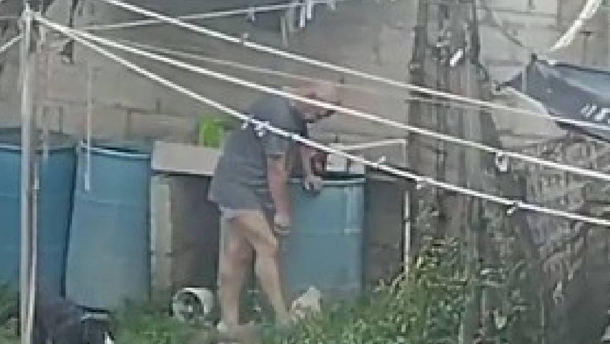 La agresión fue grabada por vecinos | Especial