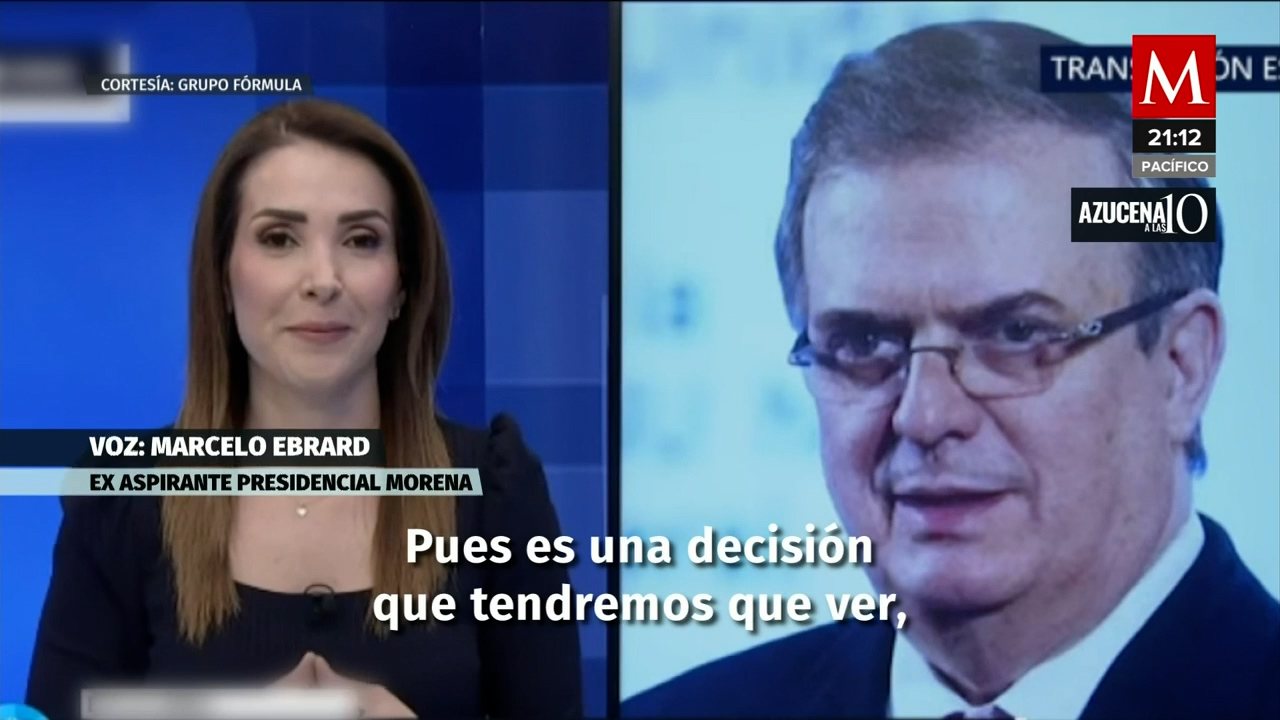 Marcelo Ebrard anuncia su participación en las elecciones presidenciales de 2024