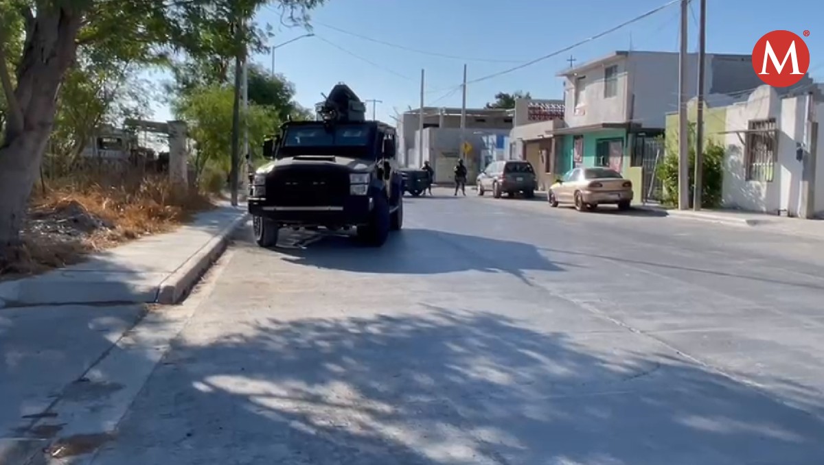 Operativo militar en Reynosa. (Telediario Reynosa)