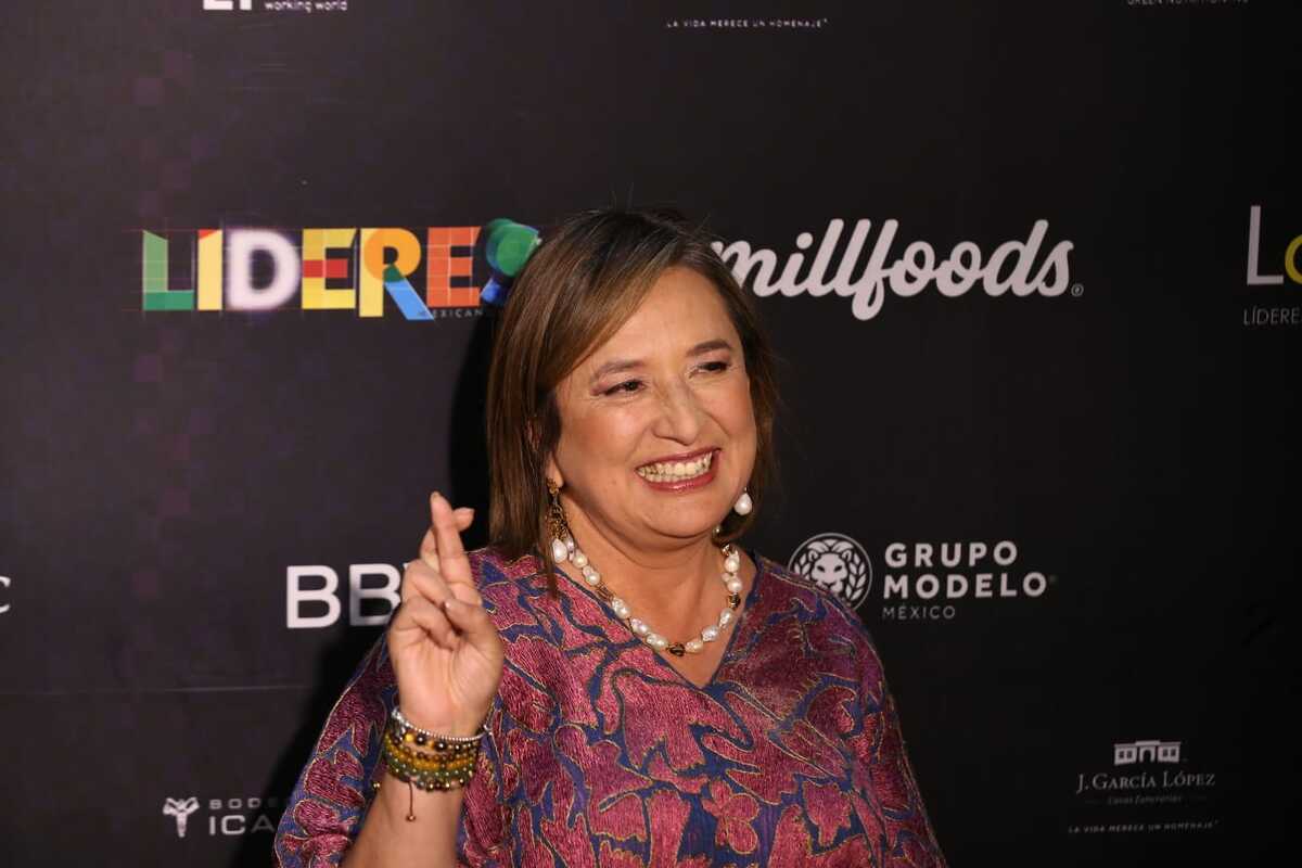 Xóchitl Gálvez asistió al evento de los 300 líderes más influyentes. (Octavio Hoyos)