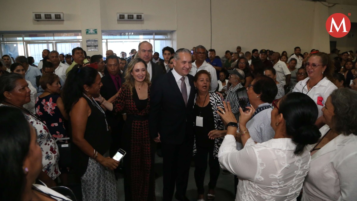 El alcalde de Ciudad Madero, Adrián Oseguera da segundo informe de gobierno. (Yazmín Sánchez)