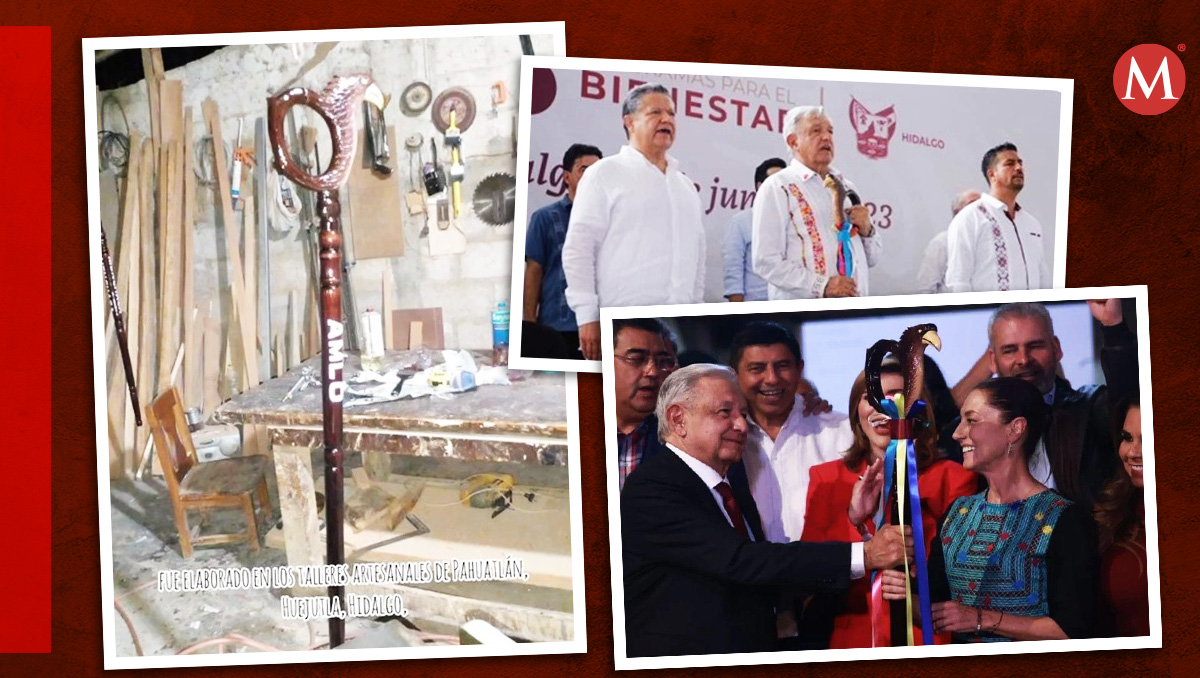 El bastón de mando en las comunidades indígenas de la Huasteca hidalguense simboliza el liderazgo, la máxima autoridad