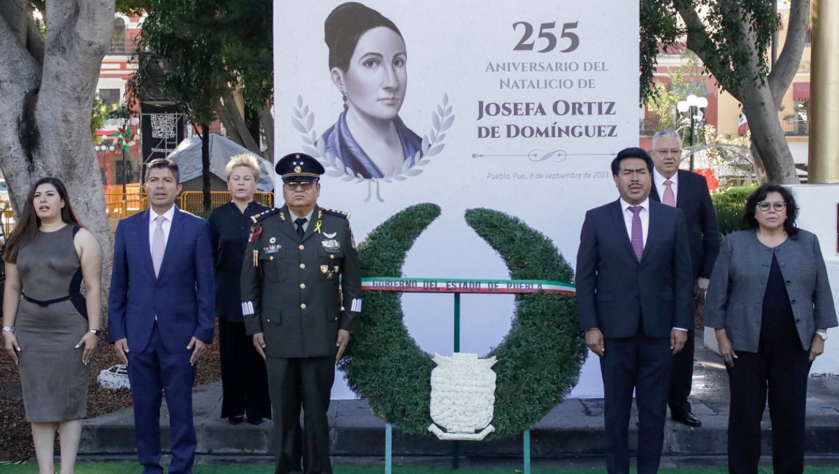 Ceremonia del 255 natalicio de Josefa Ortiz de Domínguez | Agencia Enfoque