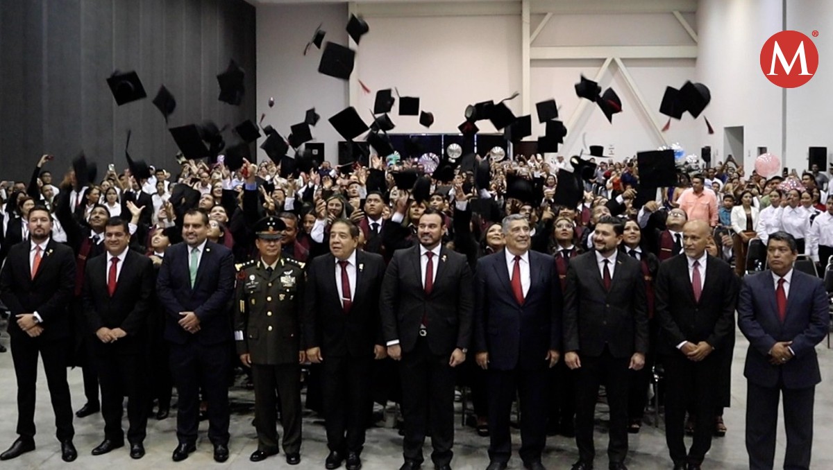Graduación de las licenciaturas en Ciencias Policiales y Seguridad Pública en Tamaulipas.