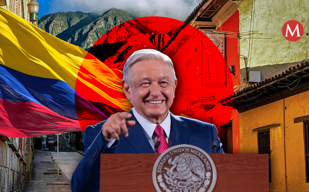 El Presidente visitará Colombia este fin de semana en su gira. | Diseño: Margarita Salmoran