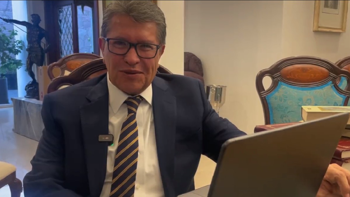 Ricardo Monreal impartió su cátedra de Derecho de manera virtual| Especial