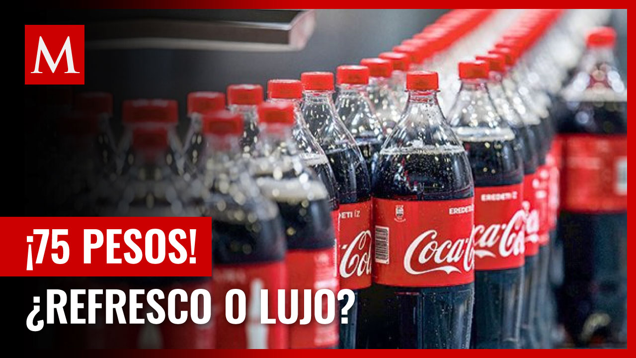 ¿Una Coca Cola a 75 pesos? Etiqueta causa polémica