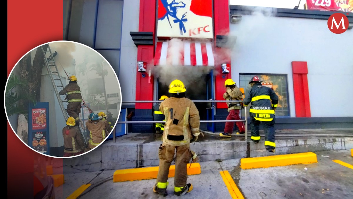 Incendio de KFC Tampico | Sergio Sánchez