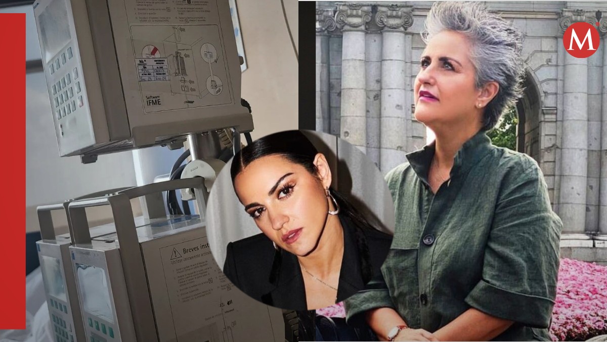 Mamá de Maite Perroni en el hospital | Instagram