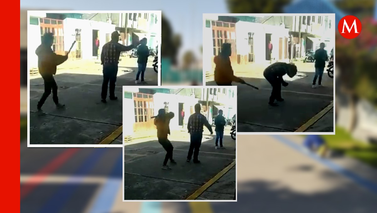 Padre de familia es golpeado por protestar en escuela de Puebla | Especial