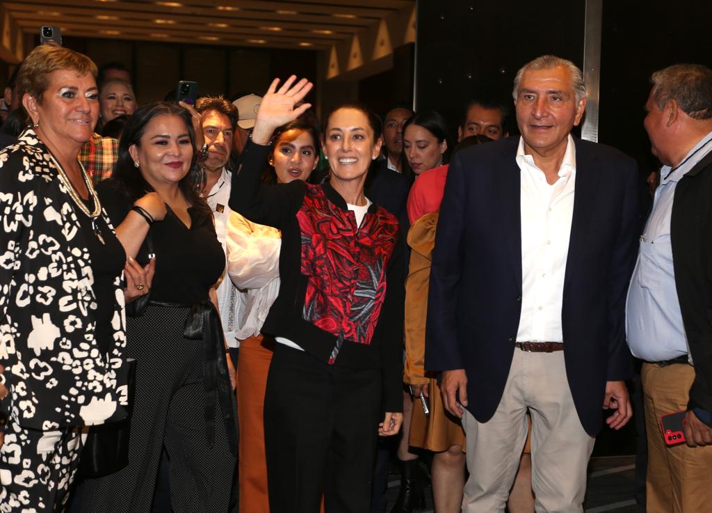 Sheinbaum invita a evento de Morena tras anuncio de Harfuch | Jorge Carballo