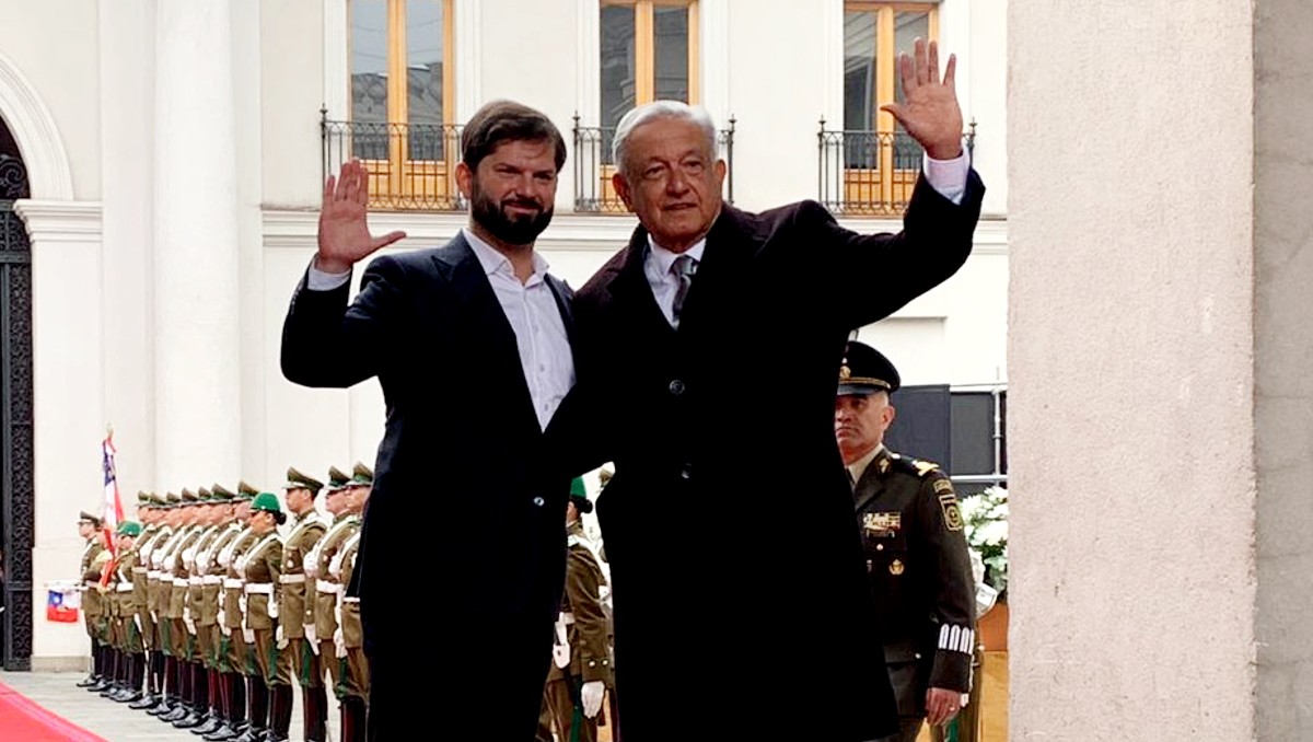 AMLO con Gabriel Boric en Chile | Pedro Domínguez