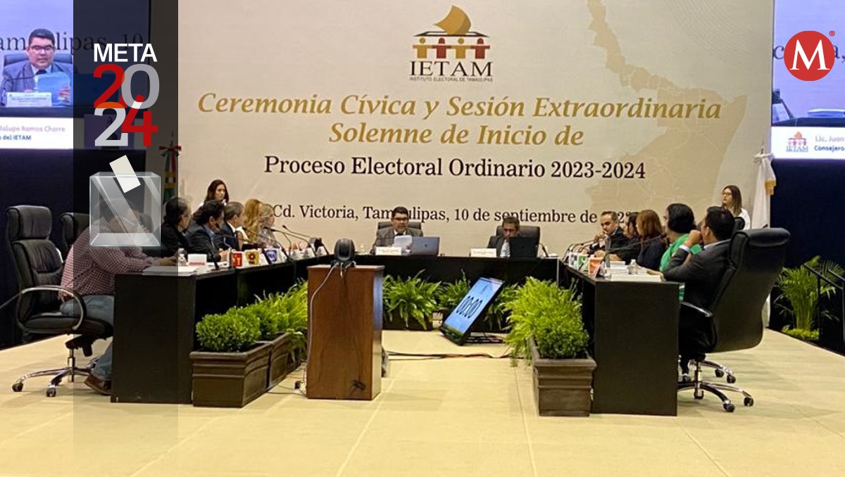 Arranca proceso electoral 2023-2024 en Tamaulipas. (Especial)