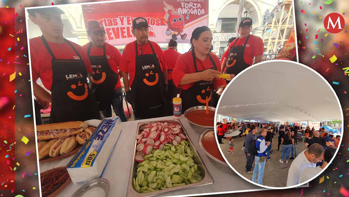 Celebran a la torta ahogada en Guadalajara. (Especial)