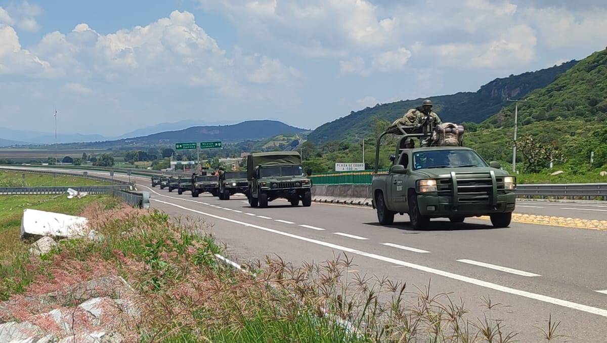 Elementos del Ejército Mexicano llegan a Apatzingán | Especial