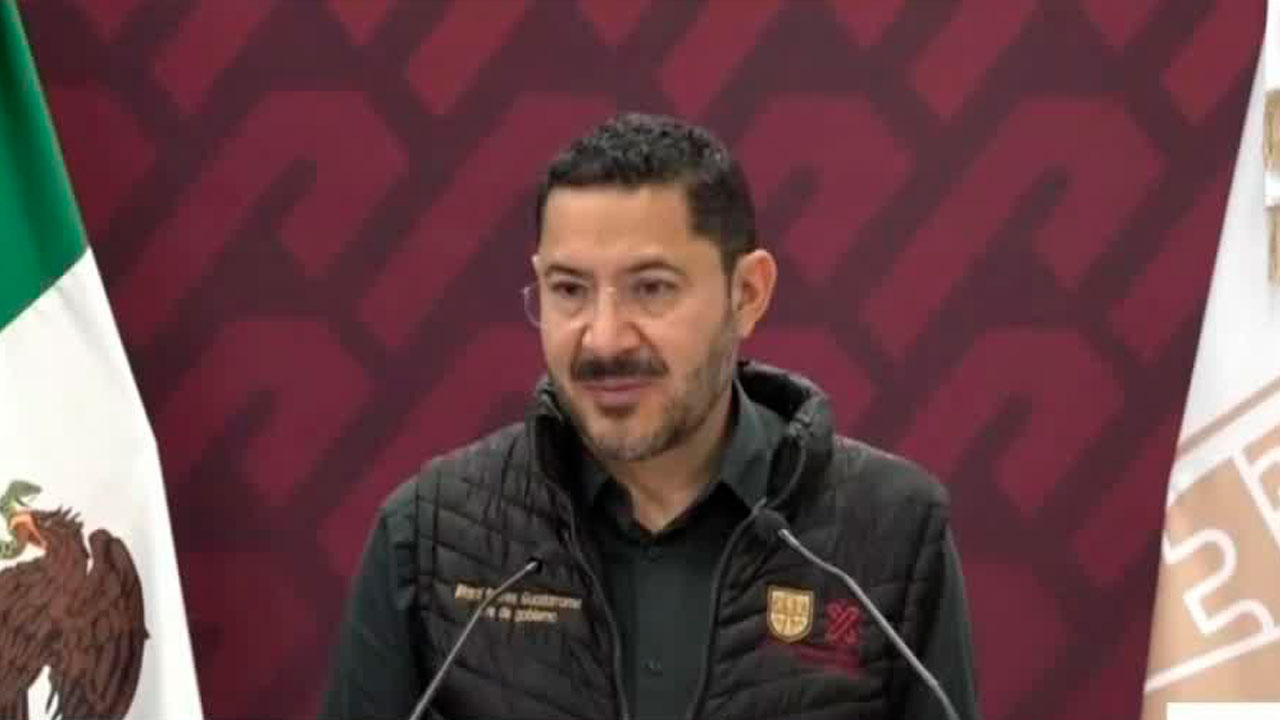 Martí Batres afirma continuidad en la estrategia de seguridad tras renuncia de Omar García Harfuch