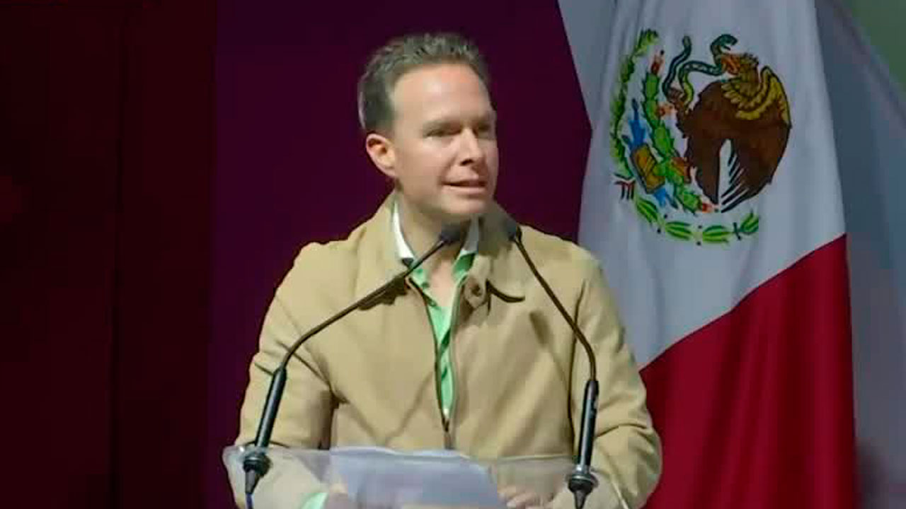 Estas fueron las palabras de Manuel Velasco en el Nombramiento Oficial de Claudia Sheinbaum