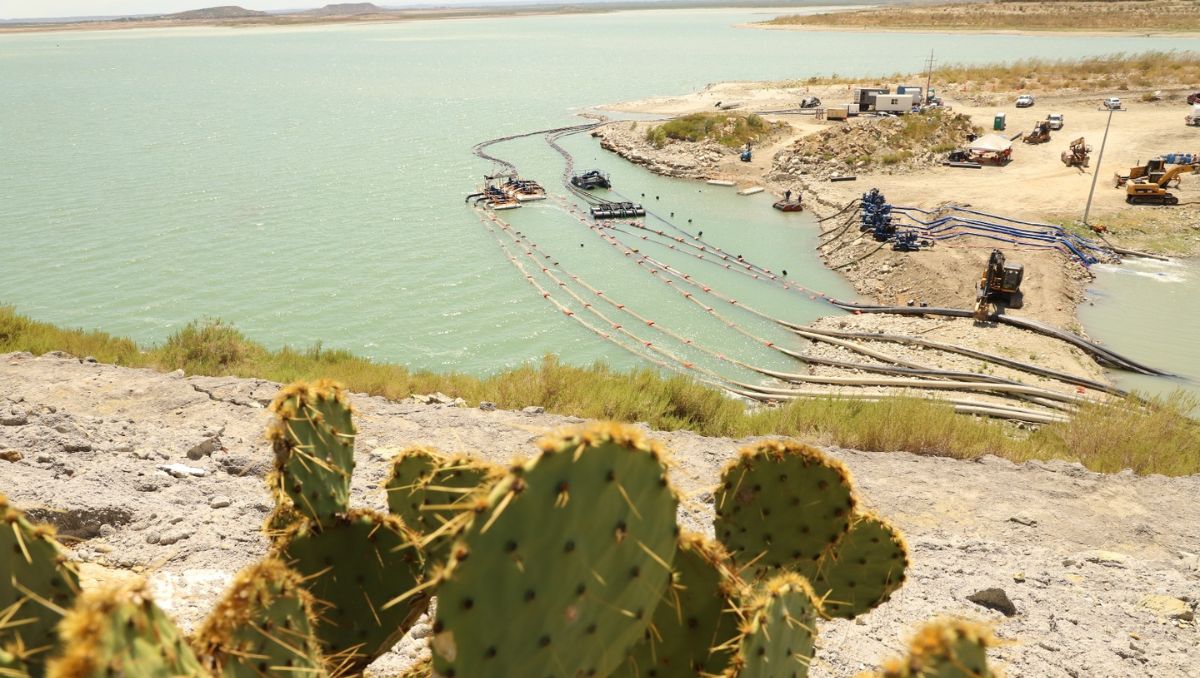 En la actualidad el embalse ubicado en el municipio de Linares se encuentra al 9.10 por ciento de su capacidad de almacenamiento | Roberto Alanís