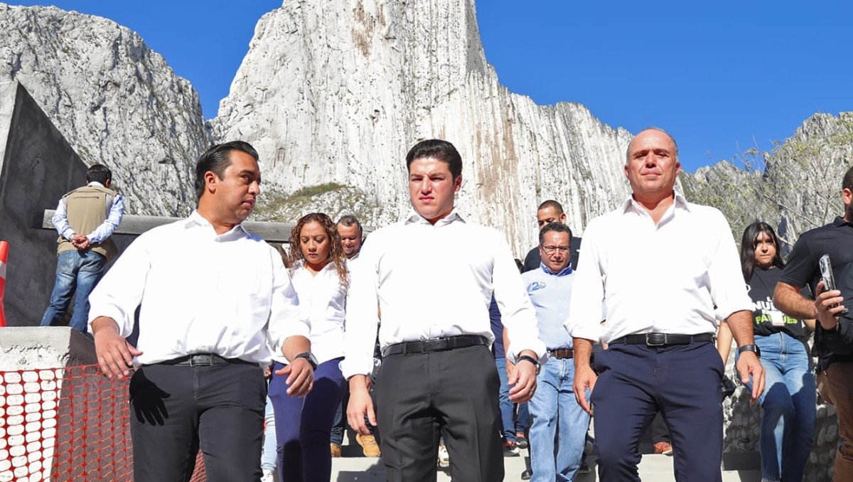 Anuncian plan para regenerar La Huasteca en Santa Catarina. Foto: Especial